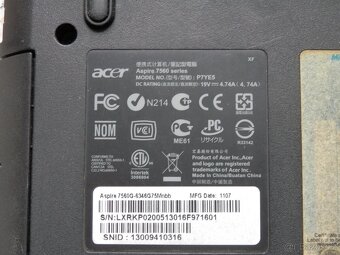 Noteboor Acer Aspire 7560 - 4