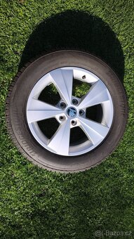 Zánov.zimní sada orig.Alu kol ŠKODA pneu 205/60/16 96H TOP - 4