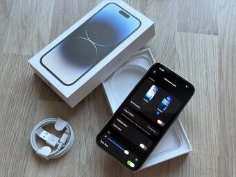 Apple iPhone 14 Pro 128Gb Silver / Stříbrný - 100% baterie - 4