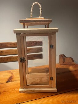 Dřevěná lucerna - 4