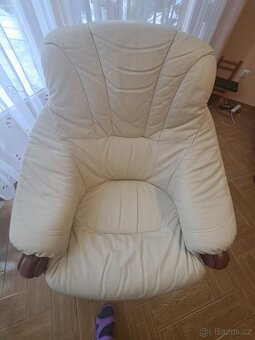 Kožená sedací souprava 3+1+1 - 4