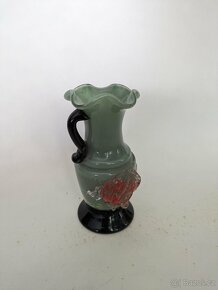 Skleněné vázy - lipnované - 4