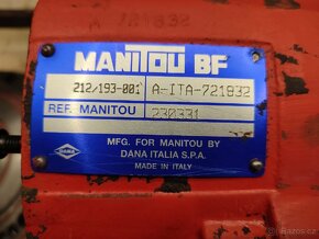 Díly na Manitou MLT dyferencial - 4