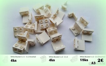 A Lego® Originál Diely biele (ako nové, nehrané) - 4