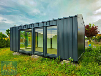 Modulový prefabrikovaný zateplený domek se sedlovou střechou - 4