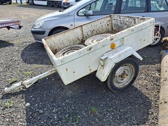 Přívěs za osobní automobil, nebržděný 450 kg. - 4