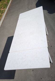 DOVOZ MOŽNÝ rozkládací jídelní stůl 92 až 146 x 65 - 4