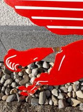 Stará reklamní cedule Mobil oil smalt - 4