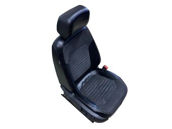 Sedačky černá kůže alcantara VW Passat B7 kombi r.v. 2012 - 4