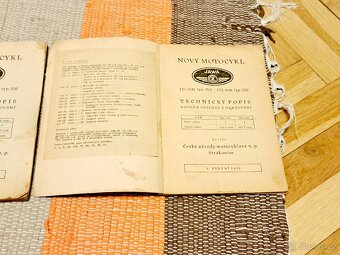 Jawa 125/355, Jawa 175/356 Kývačka- návody k obsluze - 4