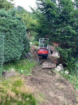 Zemní a výkopové práce minibagrem - 4