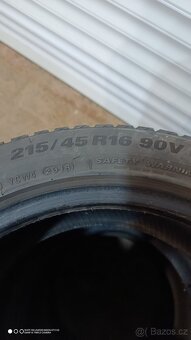 Zimní pneumatiky 215/45r16 - 4