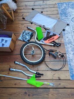 Croozer for kid 1 + odpružení, běžecký, cyklo set a brzda - 4