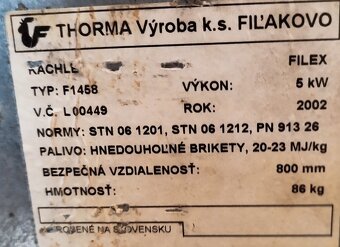 Prodám krbová kamna - 4