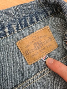 Riflová bunda dětská džíska - nová - 4