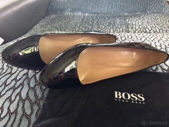 Lodičky BOSS vel.41,5 černé lakované - 4