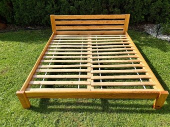 Manzelska postel 200x180 masiv - 4