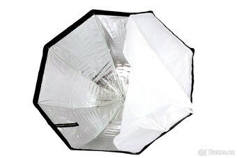 Softbox pro systémový blesk Octagon 120cm Godox komplet - 4