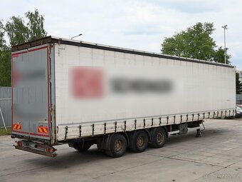 Kögel S24-1, LOW DECK, TŘÍSTRANNÁ SHRNOVACÍ PLACHTA, ZVEDACÍ - 4