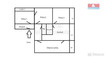Prodej bytu 4+1, 85 m², Chomutov, ul. Seifertova - 4