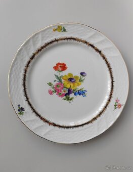 Krásná porcelánová snídaňova sada/trio Kronester Bavaria - 4