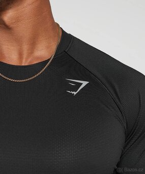 panske tricko GYMSHARK velkost M cierne - 4