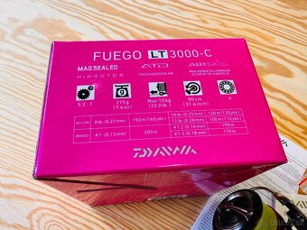 PŘÍVLAČOVÝ NAVIJÁK DAIWA FUEGO 3000-C + PLETENÁ ŠŇŮRA DAIWA - 4