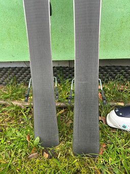 Dětské sjezdové lyže LUSTI  80 + lyžáky Salomon - 4