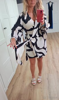 Nové zavinovací šaty S/M H & M - 4