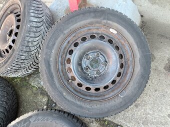 15'' disky 5x112 se zimními 195/65 s pneu Vredstein - 4