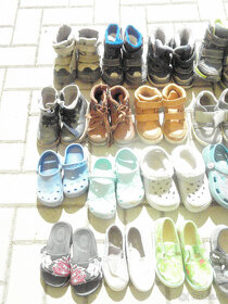 Velký set dětské obuvi - 4