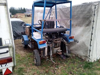 Malotraktor domácí výroby - 4
