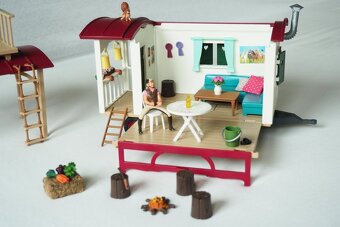 Schleich přívěs a pick up - 4