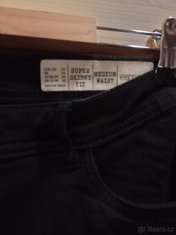 Černé skinny džíny Esmara-vel.44-L/XL - 4
