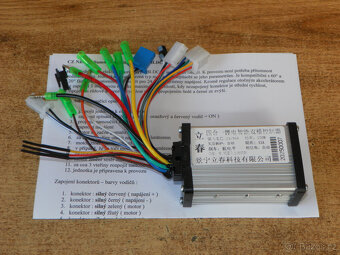 Univerzální řídící jednotka pro elektrokolo BLDC 24-36V - 4