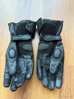 Dámské rukavice na motorku Alpinestars SP-8 černé kozí kůže - 4
