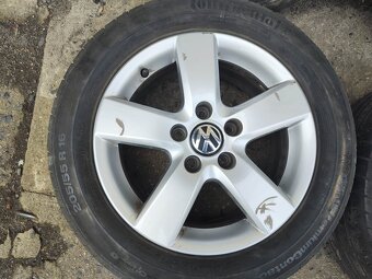 16"alu sada Mugello 5x112 origo Touran Golf 5 Caddy Jetta - 4