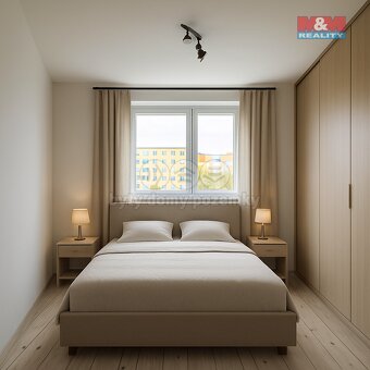 Pronájem bytu 2+kk, 39 m², Most, ul. Jana Kříže - 4