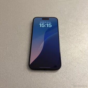 iPhone 15 Pro 256GB blue titan, pěkný stav, 12 měsíců záruka - 4