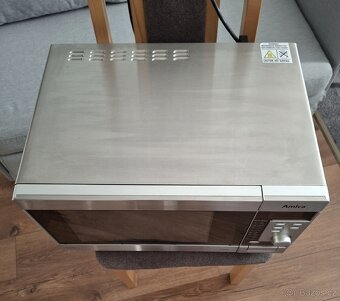 Mikrovlnná trouba s grilem zn. AMICA - 4