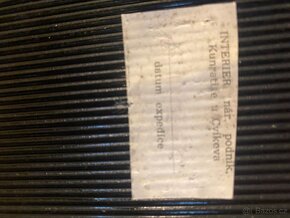 Opaxitová černá skleněná deska na konferenční stůl - 4