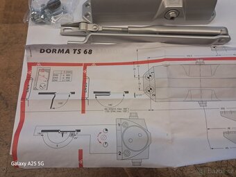 Prodám nový dveřní zavirac Dorma TS 68 EN2/3/4 - 4