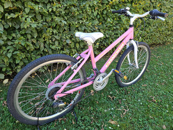 Dívčí 24" růžové horské hliníkové kolo CONDOR, rám 14" - 4