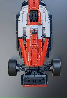 Stavebnice F1- Velká červená, kompatibilní s LEGO - 4
