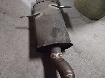 Športový tlmič výfuku nerezový - 4