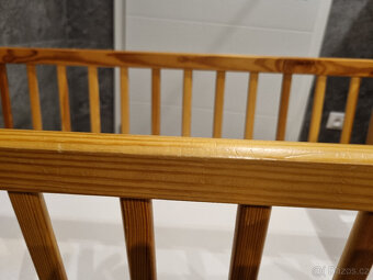 Dětská dřevěná kolébka - 4