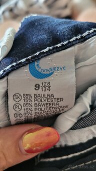 Chlapecké džíny vel.128 - 4