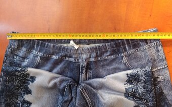 Dámské zateplené legíny 50 - 4