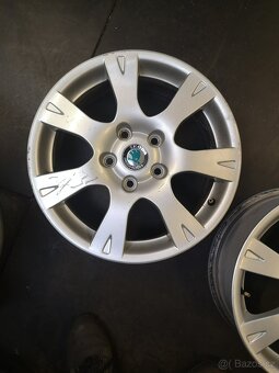 Alu kola 5x112 r16 Škoda - 4