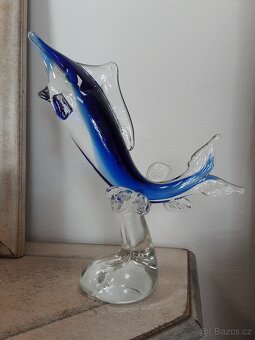 Murano - skleněná ryba - 4